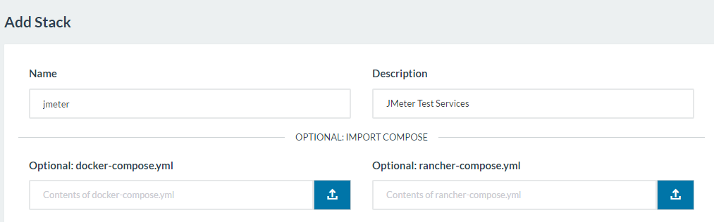 rancher-jmeter-stack
